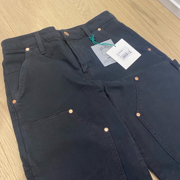 NWT PISTOLA LEXI CARPENTER MID RISE STRAIGHT IN COAL - SZ. 24 - Picture 6 of 10